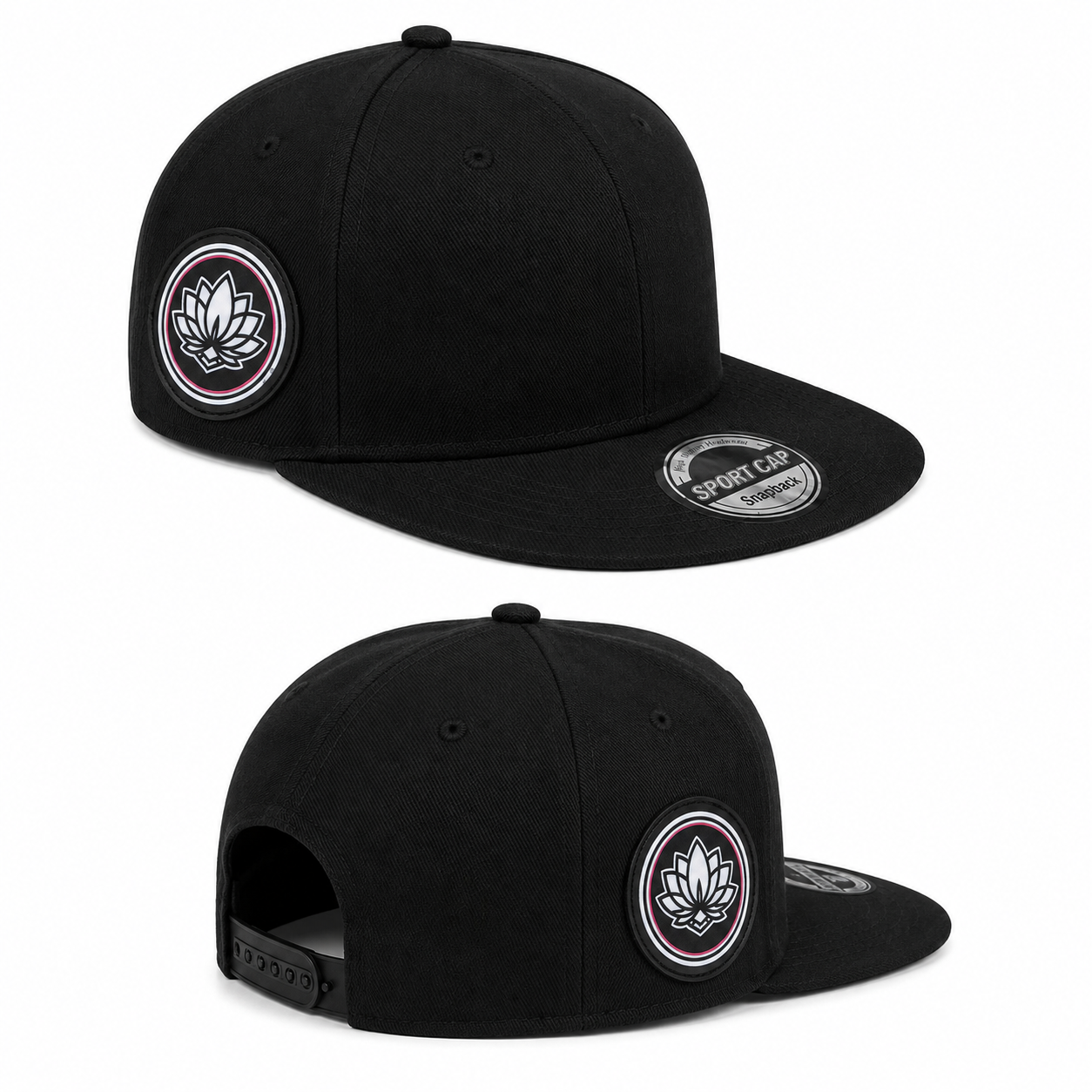 RAR Snapback zwart